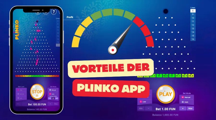 Vorteile der Plinko App im Vergleich zur Webversion